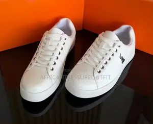 u.s.polo Assn Lace Up Sneakers With Thick White Middle Sole