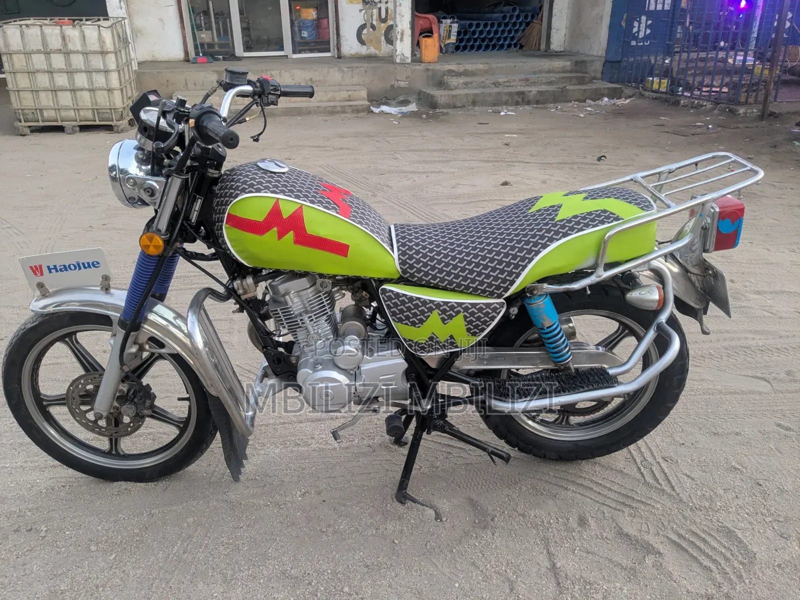 Haojue HJ125-8F 2025 Black