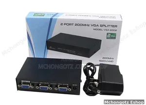 2-Port VGA Video Splitter