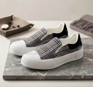 Alexander McQueen Slip-O Sneakers Feature a Plaid Pattern Available