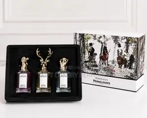 Jean Miss Pandoll Animal Head 3-in-1 Men's Perfume Gift Set (3 X 25ml)