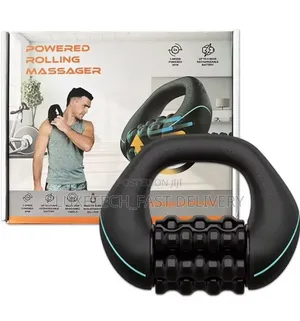 Rolling Percussive Massager – Rechargeable Deep Tissue Muscle Roller