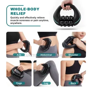 Rolling Percussive Massager – Rechargeable Deep Tissue Muscle Roller