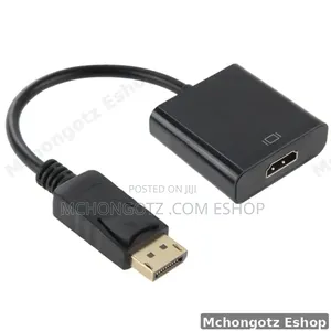 DisplayPort (DP) Male to HDMI Female Adapter (1080p/ Support)