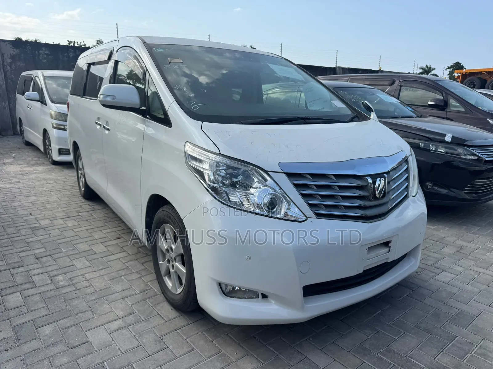 Toyota Alphard 2009 White