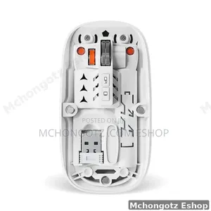 MS-038B Transparent Wireless Rechargeable Mouse