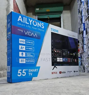 Ailyons 55" UHD Smart VIDAA TV (Model T55V6)