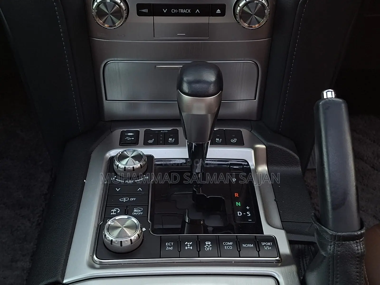 Toyota Land Cruiser 2017 Black