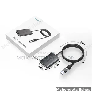 Lemorele HD10 USB C | USB a MST Docking Station 2x Hdmi Triple Display