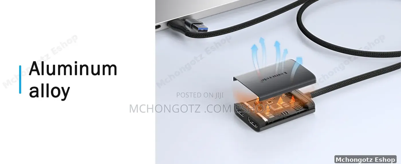 Lemorele HD10 USB C | USB a MST Docking Station 2x Hdmi Triple Display