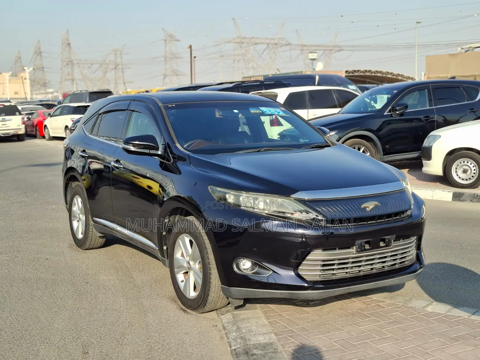 Toyota Harrier 2014 Black