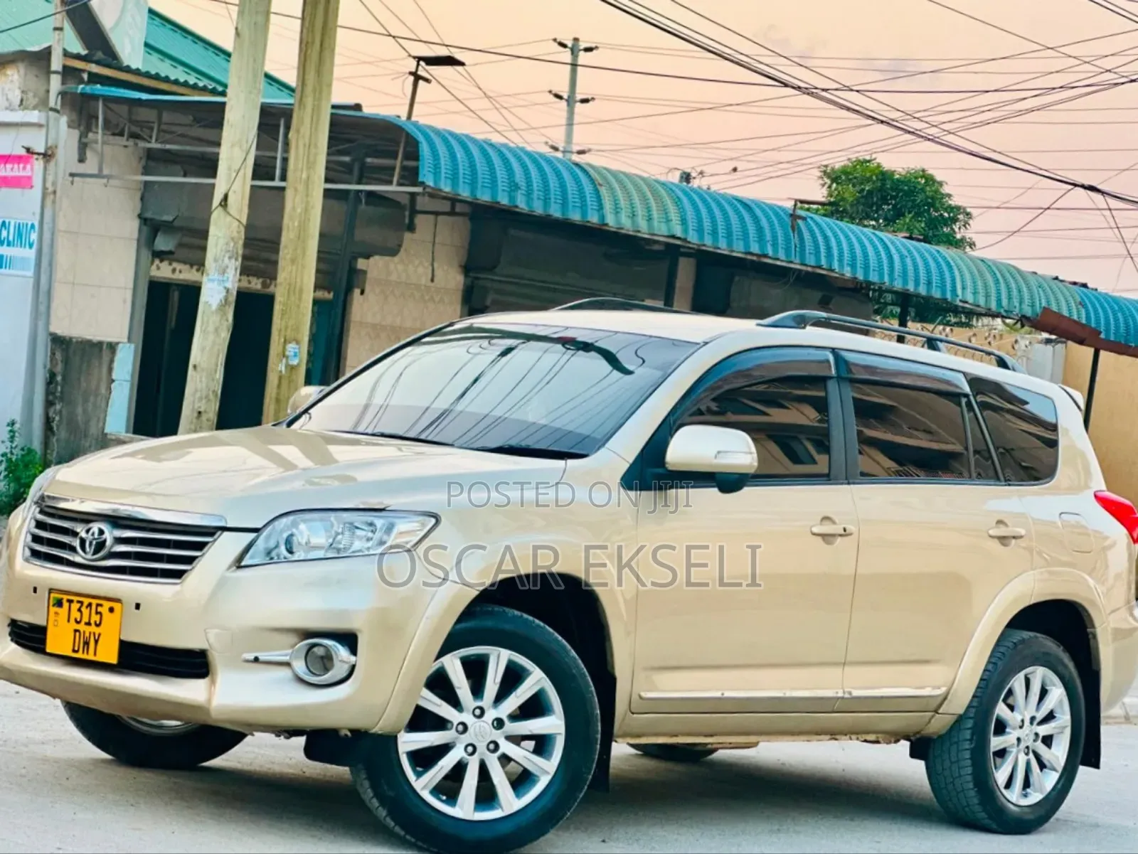 Toyota Vanguard 2010 Gold