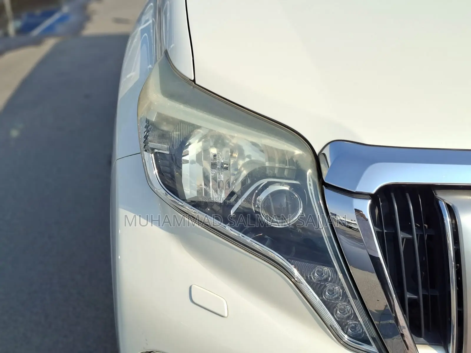 Toyota Land Cruiser Prado 2015 White