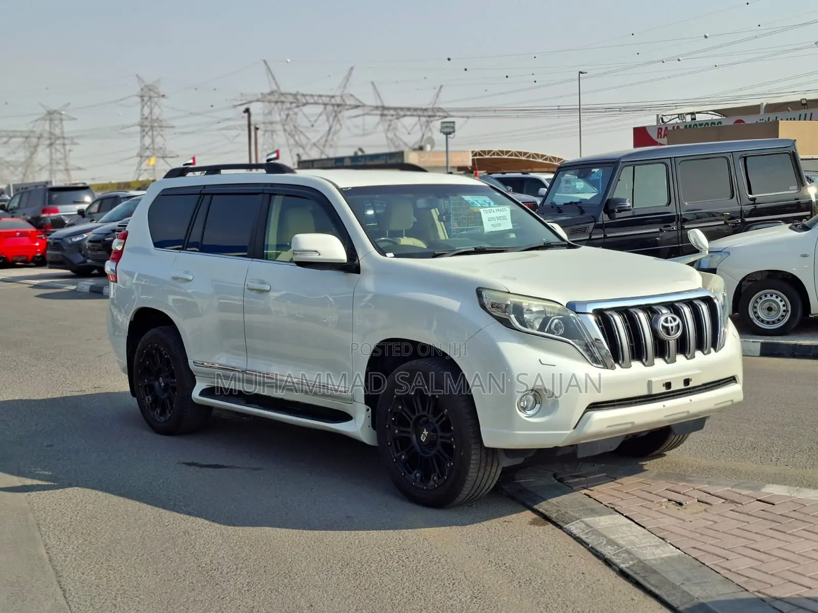 Toyota Land Cruiser Prado 2015 White