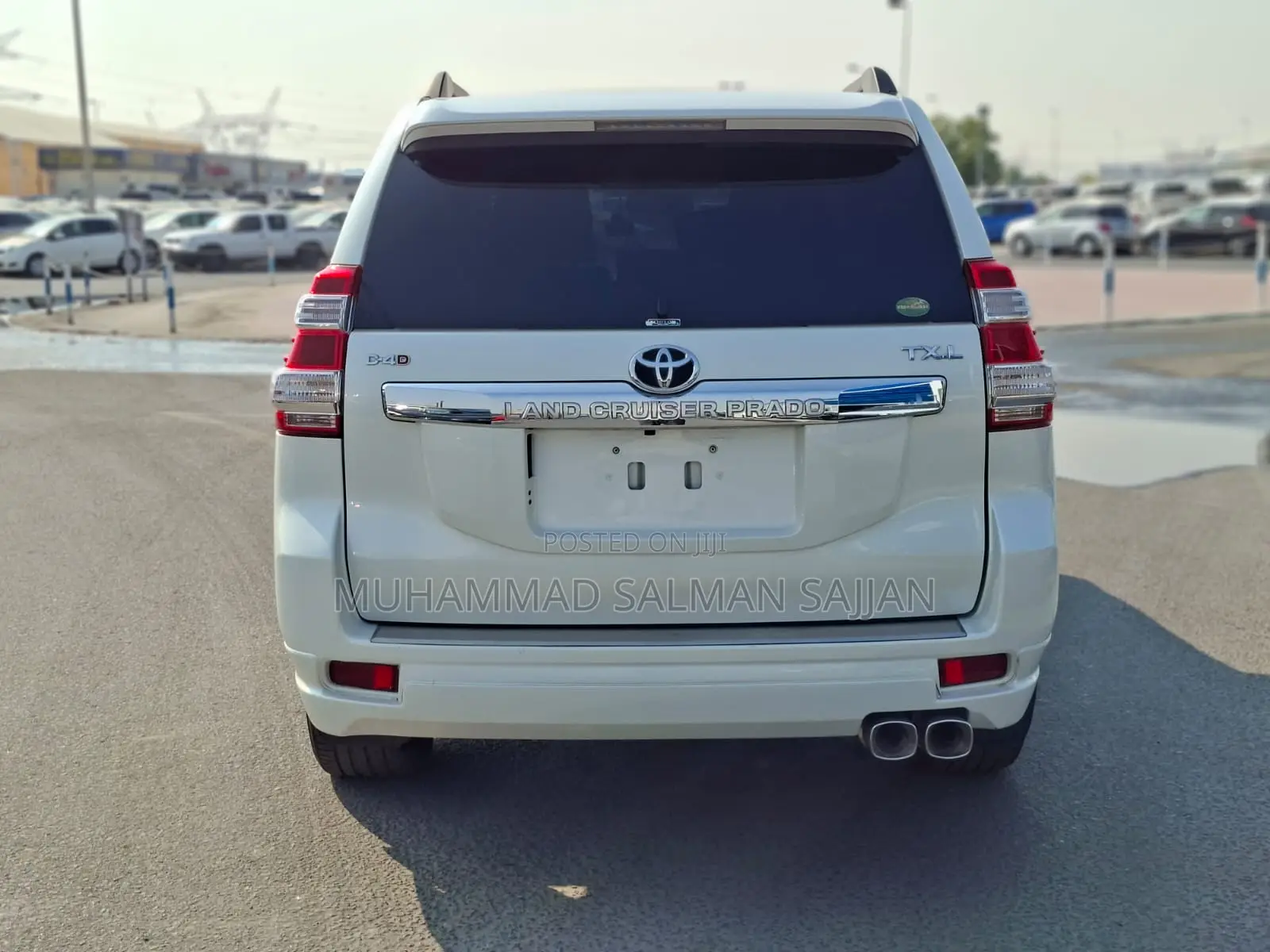 Toyota Land Cruiser Prado 2015 White