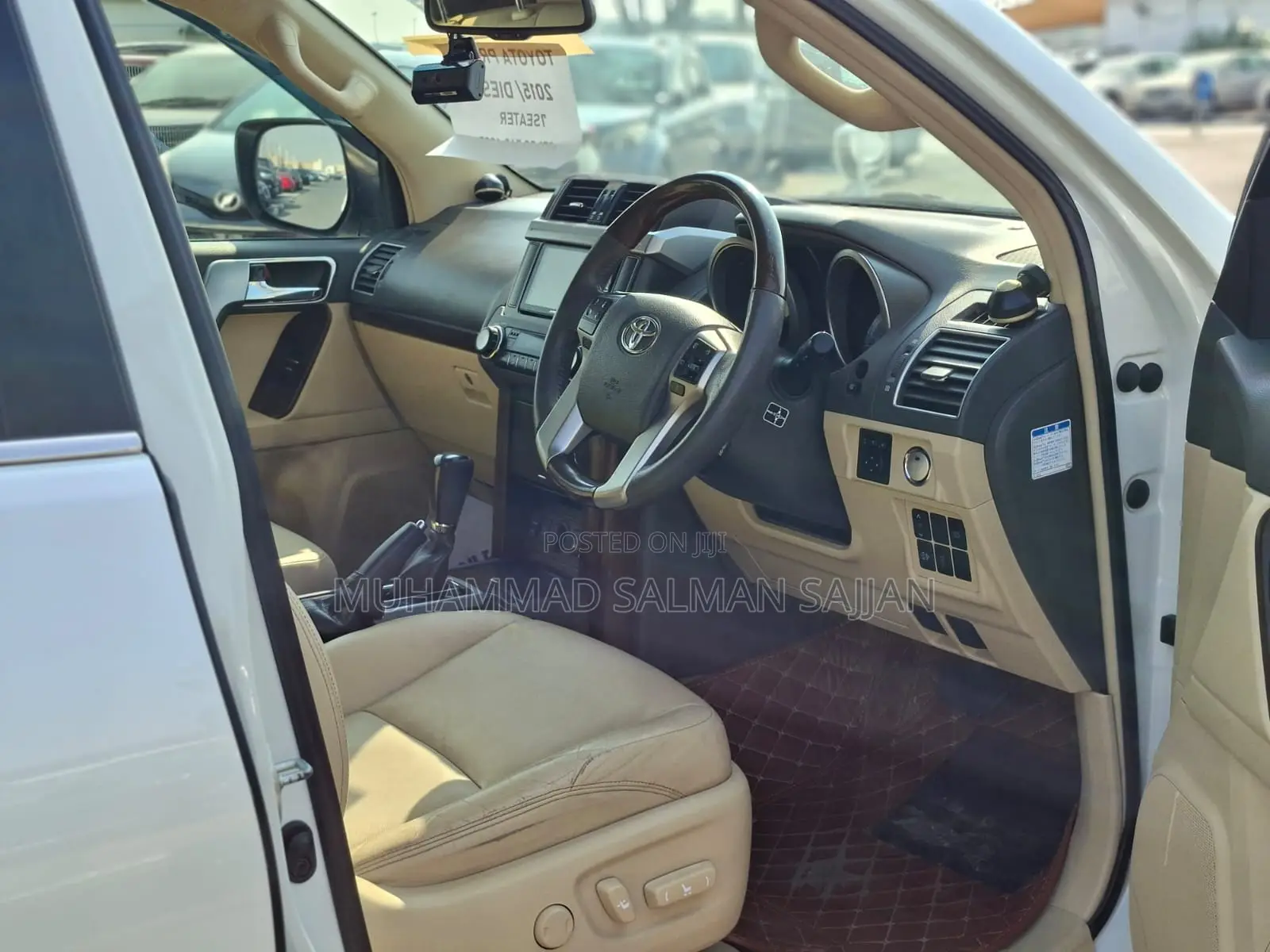 Toyota Land Cruiser Prado 2015 White