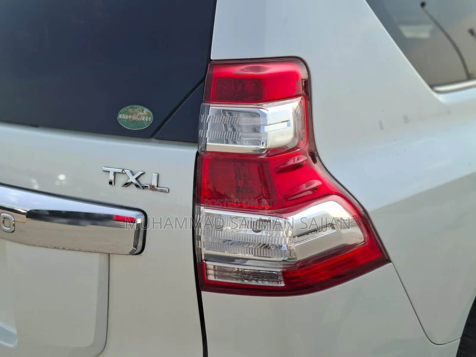 Toyota Land Cruiser Prado 2015 White