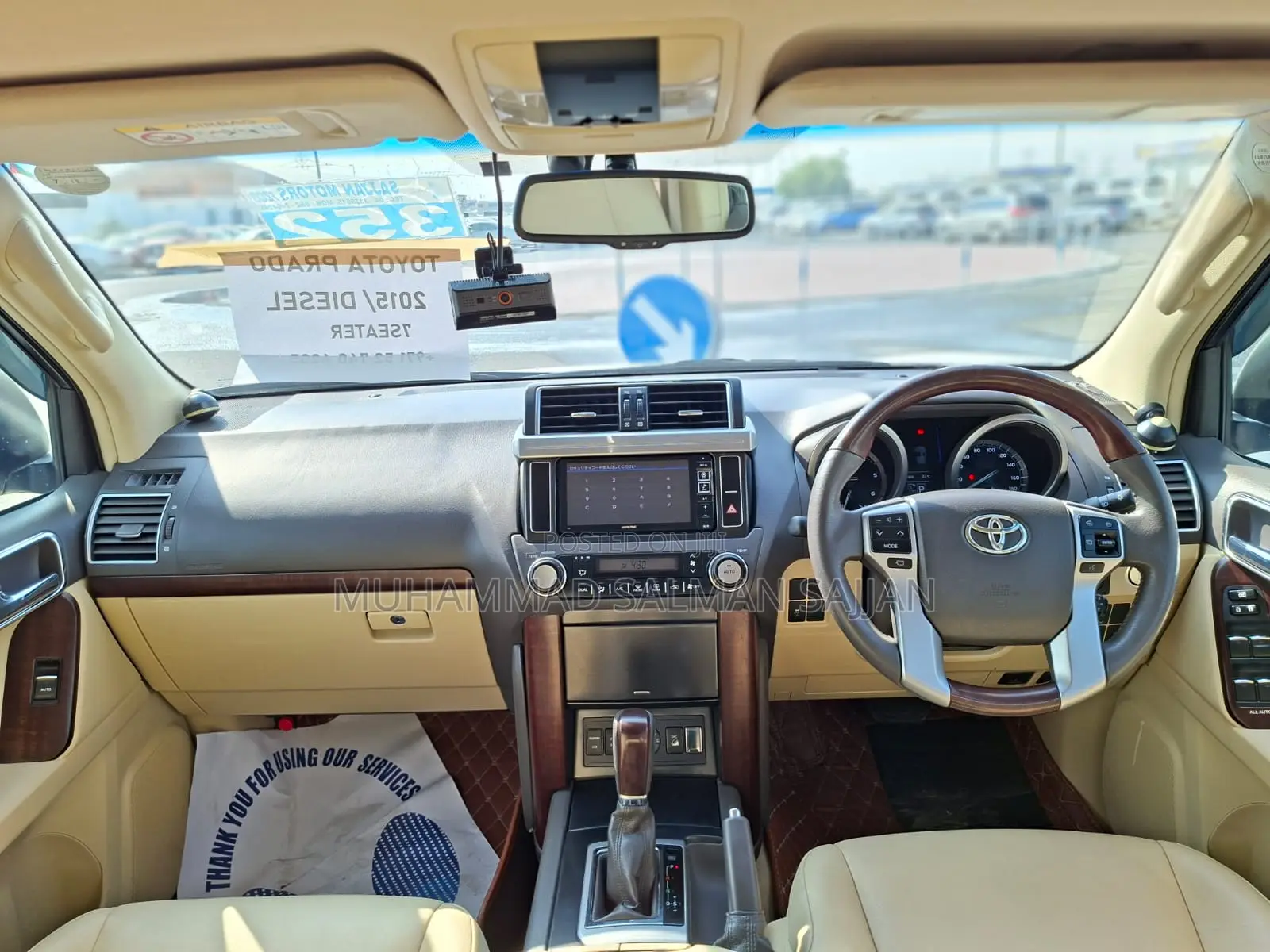 Toyota Land Cruiser Prado 2015 White