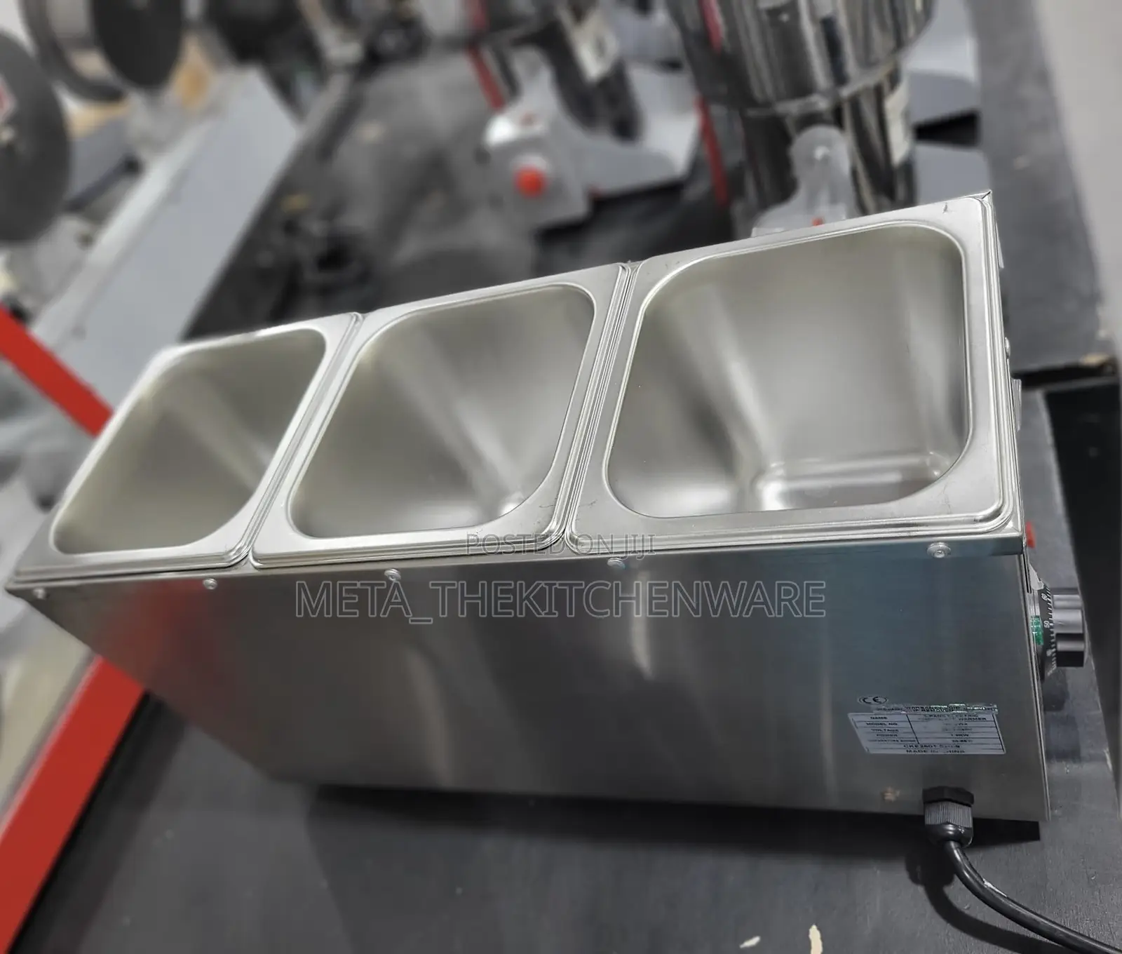 Commercial Electric Chocolate Melting and Tempering Machine 3-Tank
