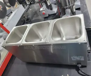 Commercial Electric Chocolate Melting and Tempering Machine 3-Tank