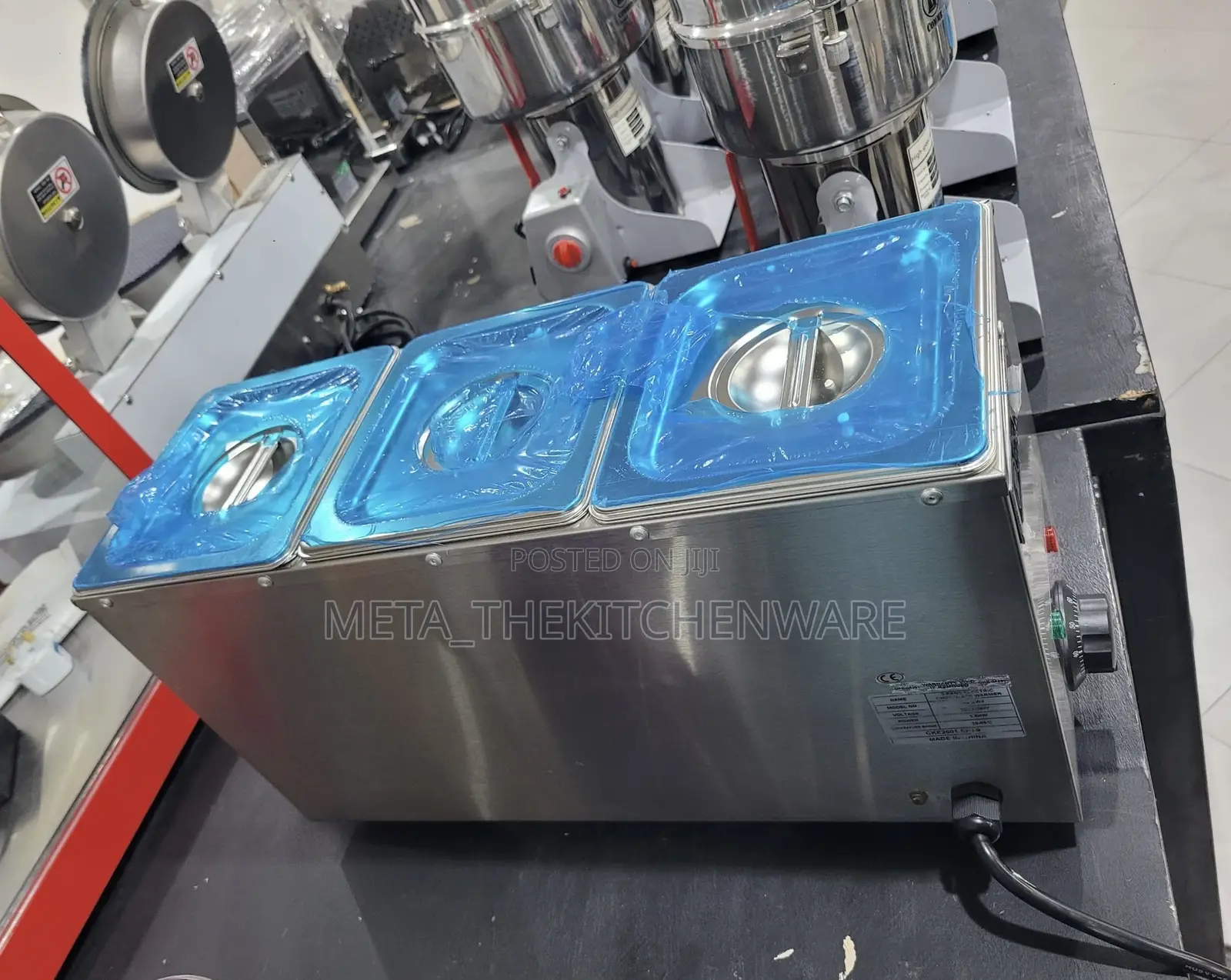 Commercial Electric Chocolate Melting and Tempering Machine 3-Tank