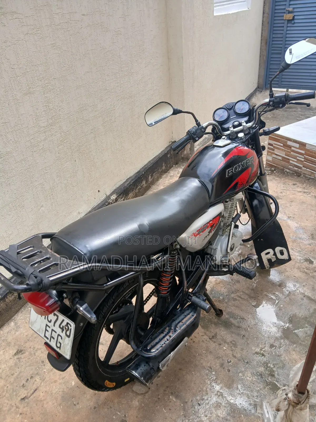 Bajaj Boxer X125 2025 Black
