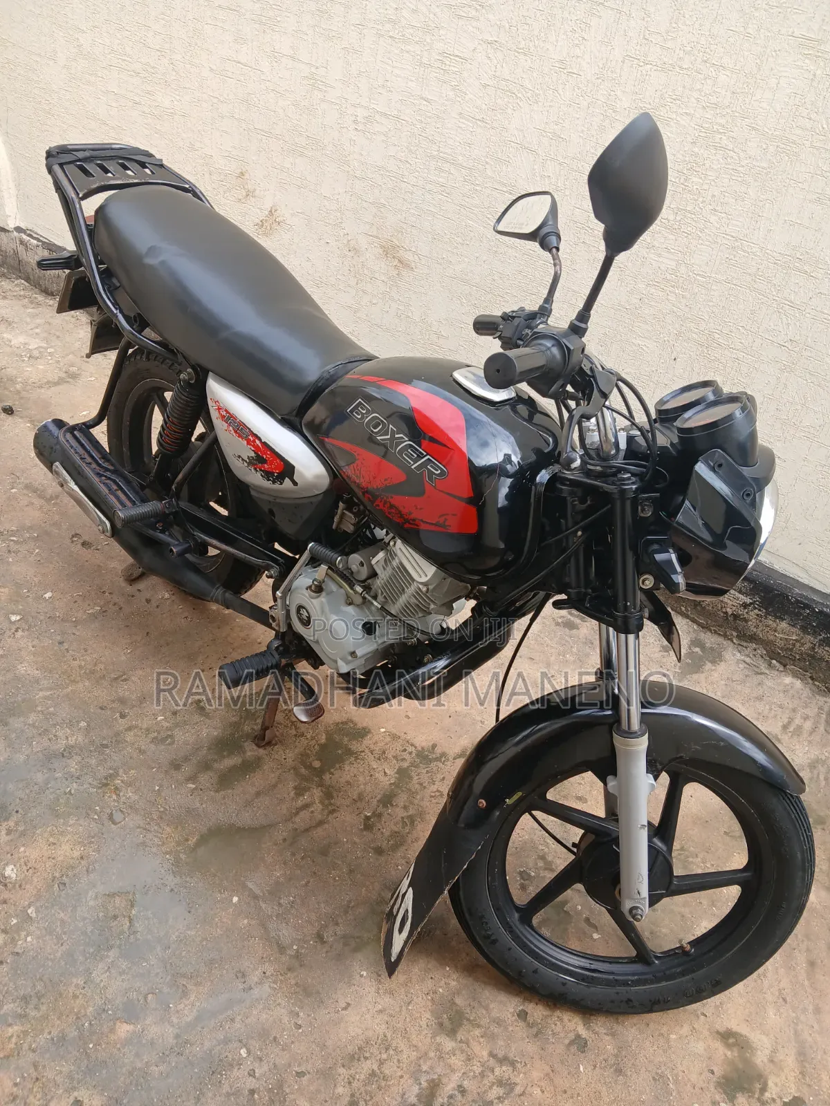 Bajaj Boxer X125 2025 Black