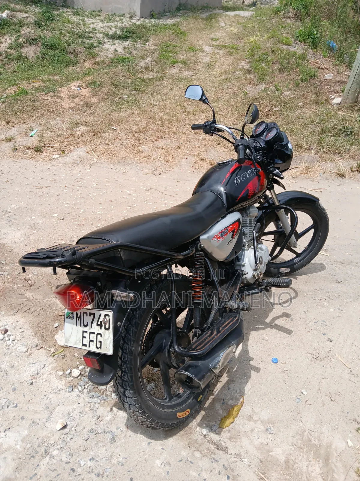 Bajaj Boxer X125 2025 Black
