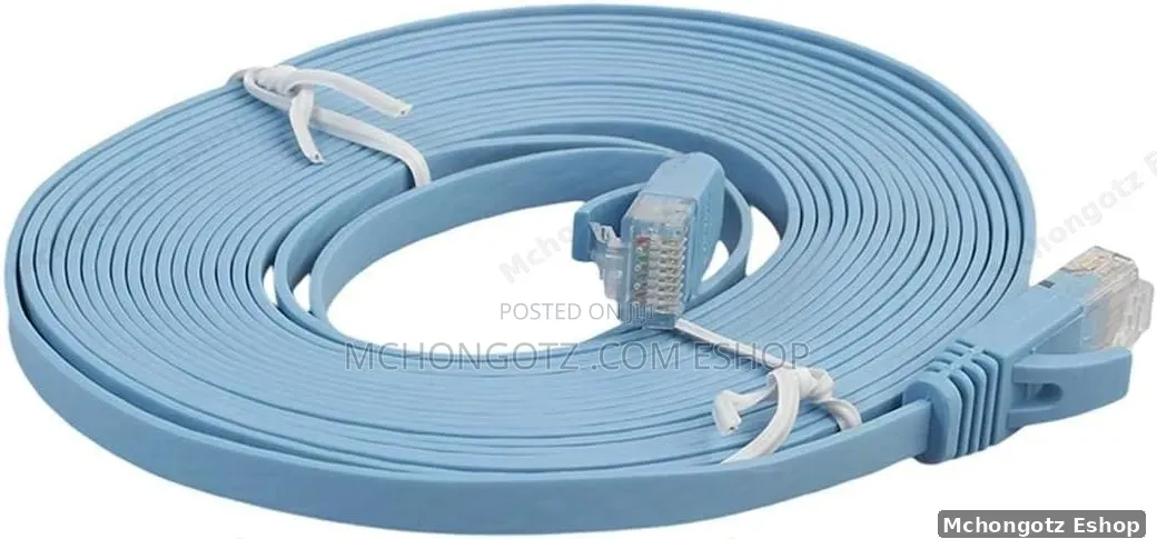 Flat Cat 6 LAN Cable 10M Ethernet Network Cable