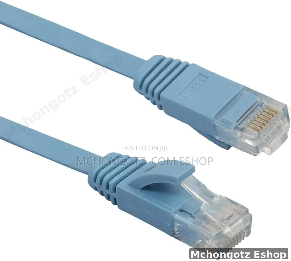 Flat Cat 6 LAN Cable 10M Ethernet Network Cable