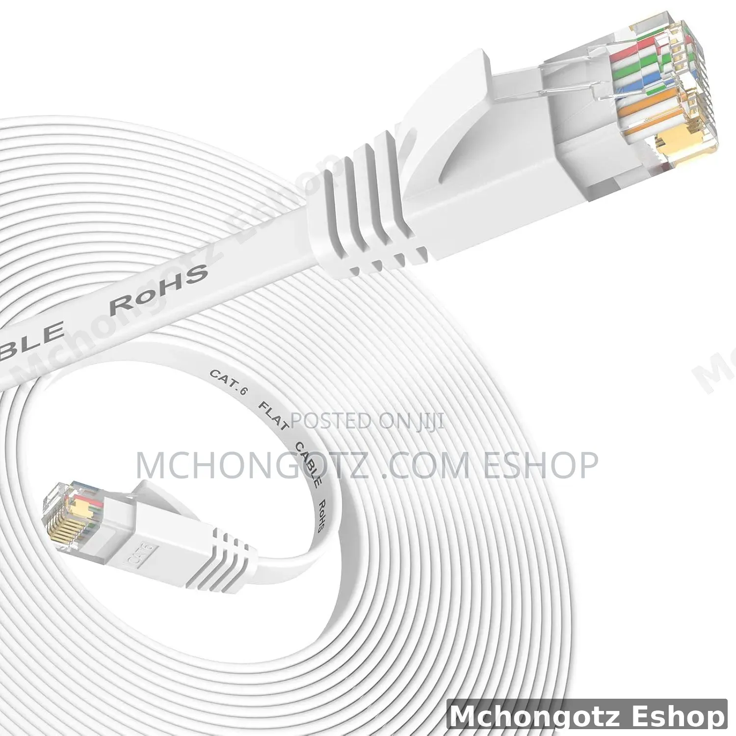 Flat Cat 6 LAN Cable 10M Ethernet Network Cable