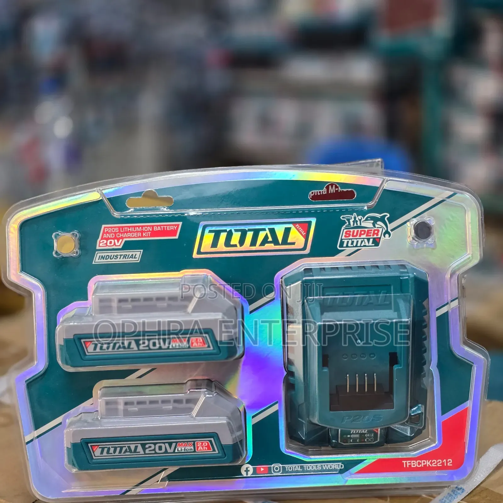 Lithium Ion Battery and Charger Kit