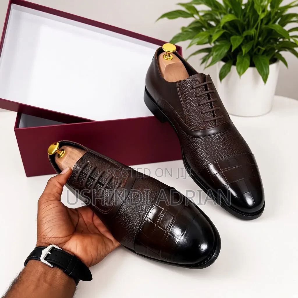 de’rossi Leather Shoesquality Pure Leatherfull Boxed
