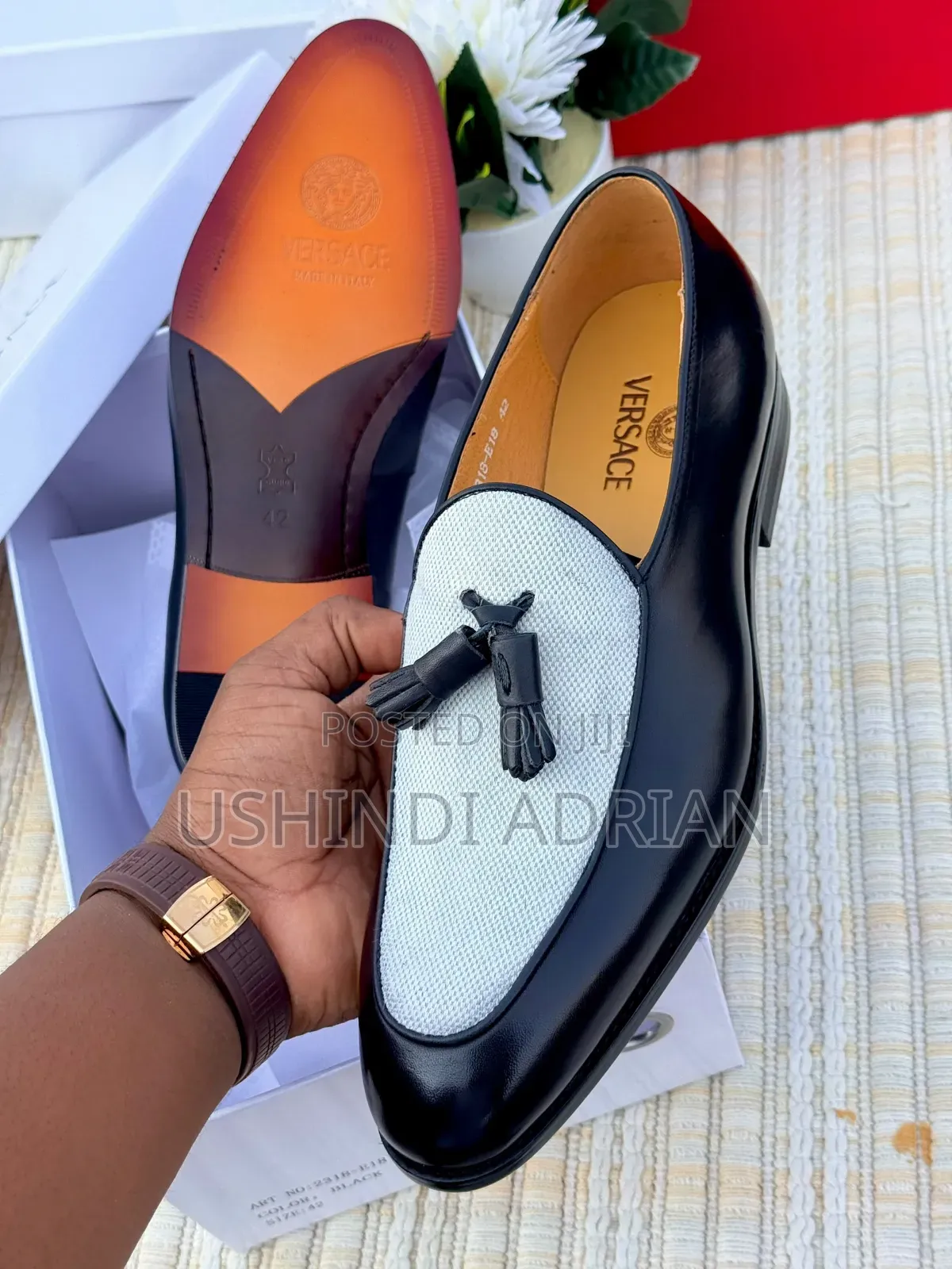 new Stock—versace Shoespremium Versace Shoes