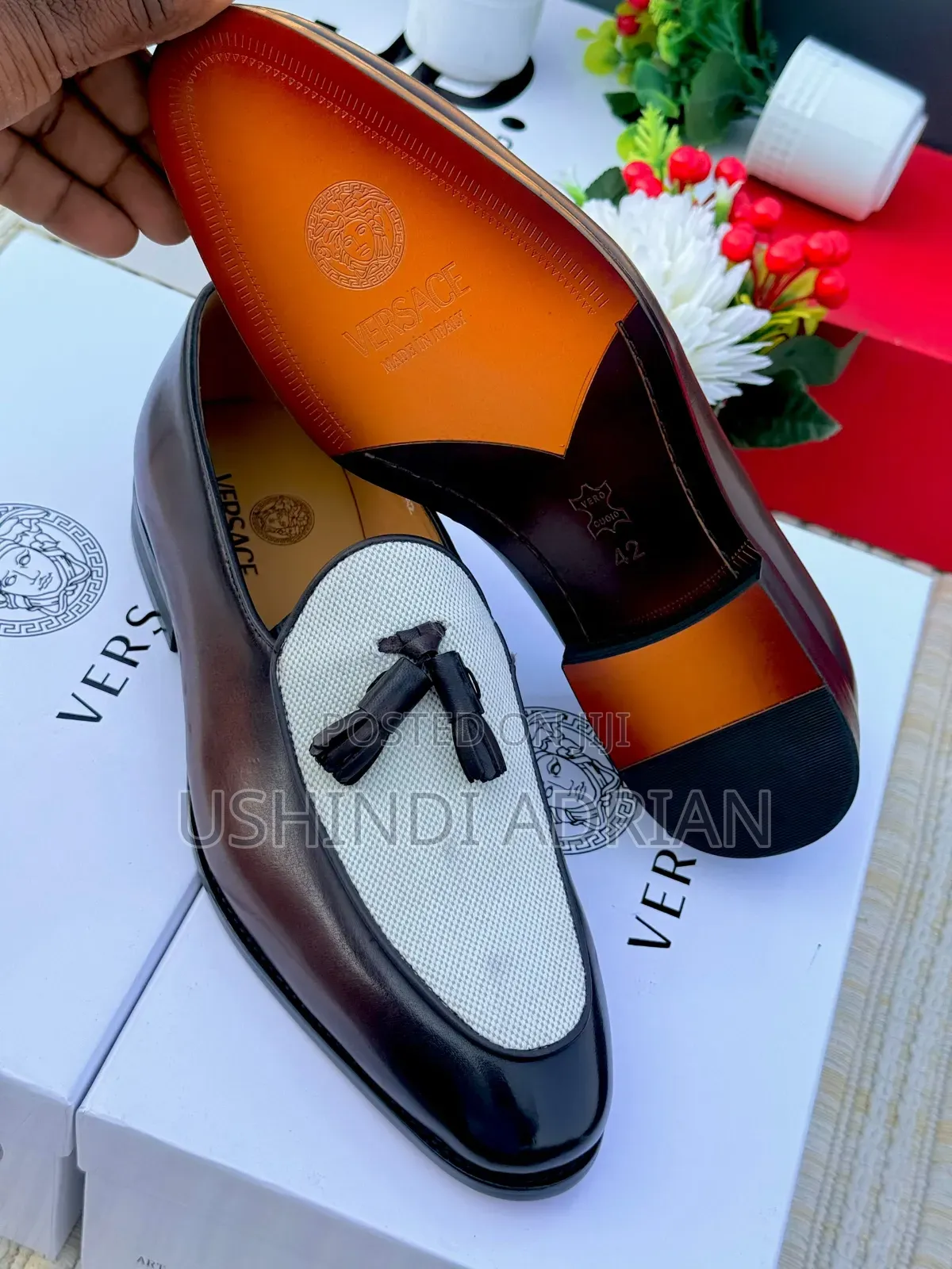 new Stock—versace Shoespremium Versace Shoes