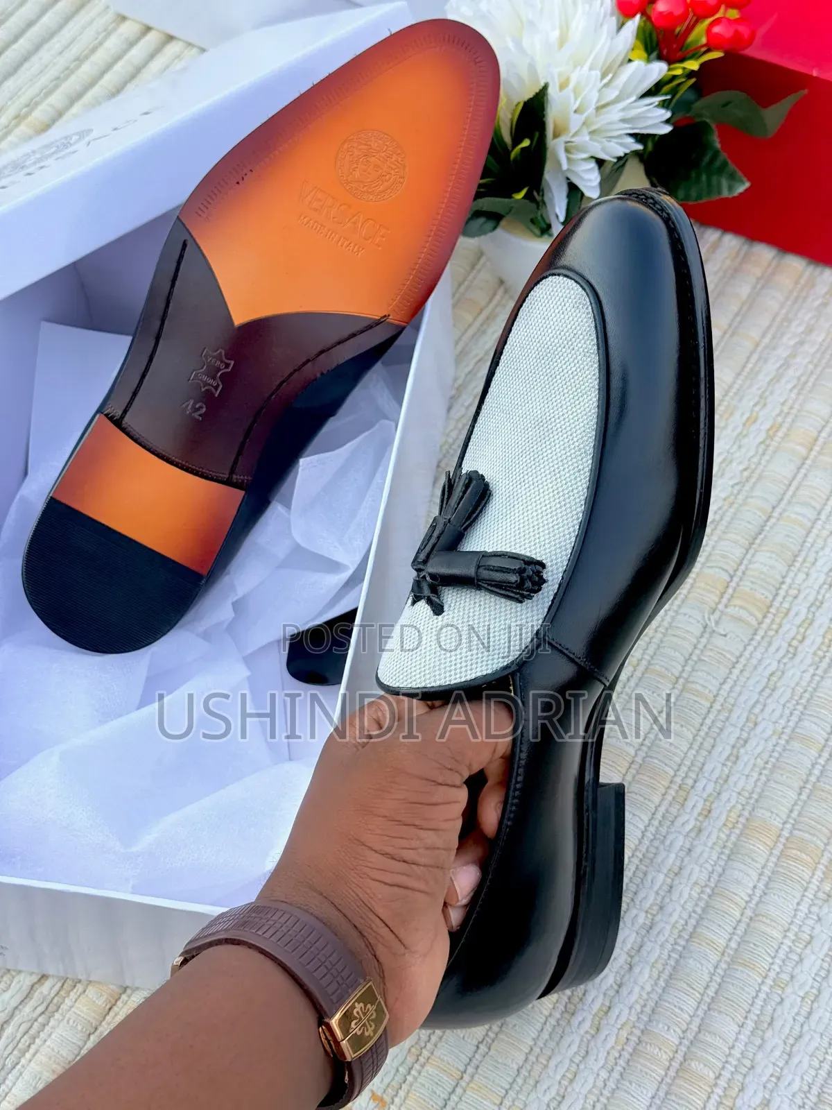 new Stock—versace Shoespremium Versace Shoes