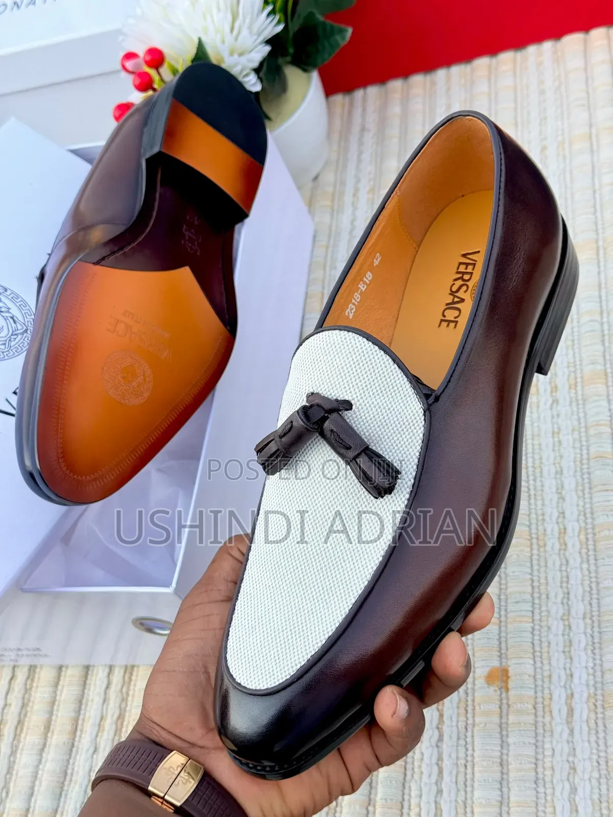 new Stock—versace Shoespremium Versace Shoes