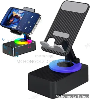 4-in-1 Mobile Phone Holder With Wireless Speaker (360° Rotation) 5.0