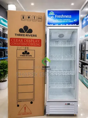 Three Rivers Showcase Fridge 300L Beverage Cooler Ya Biashara