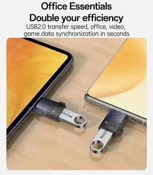 Yesido OTG Adapter USB-M to a 2.0 for 480Mbps Data Transfer Speed