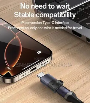 Yesido USB-A to USB-C Adapter, 18W Fast Charging, Aluminum Alloy