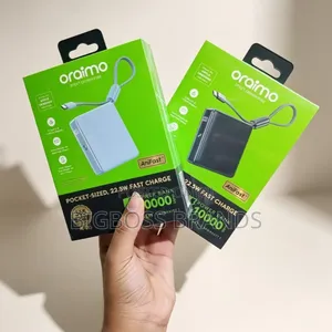 Oraimo Pocket Sized Power Bank 10000 mAh 22.5w Fast Charge