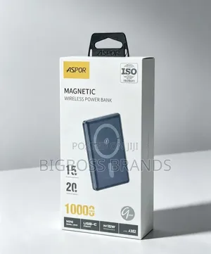 Magnetic Wireless Power Bank 10000 mAh 15w