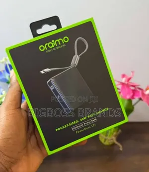 Oraimo Power Nova L21 20,000 mAh Pocket Sized Power Bank 30W