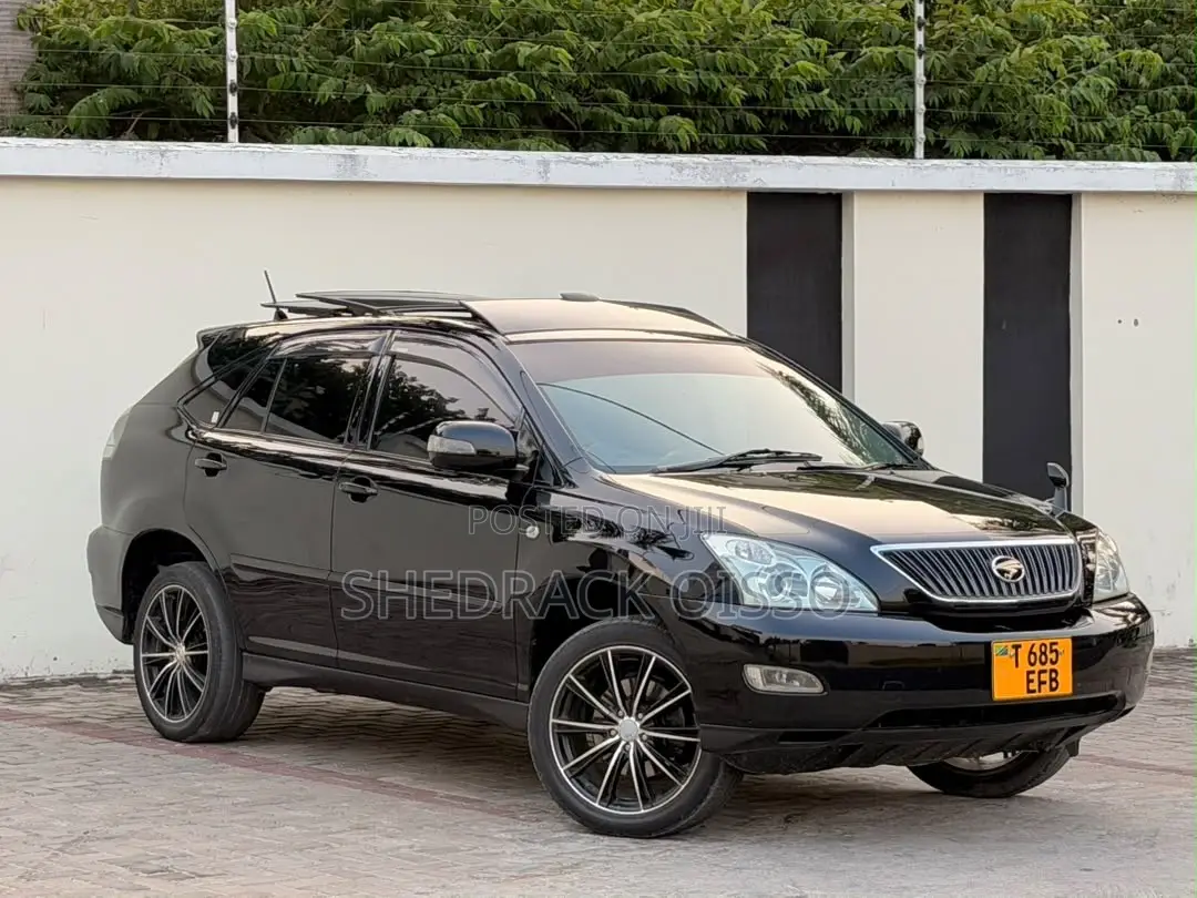 Toyota Harrier 2008 Black