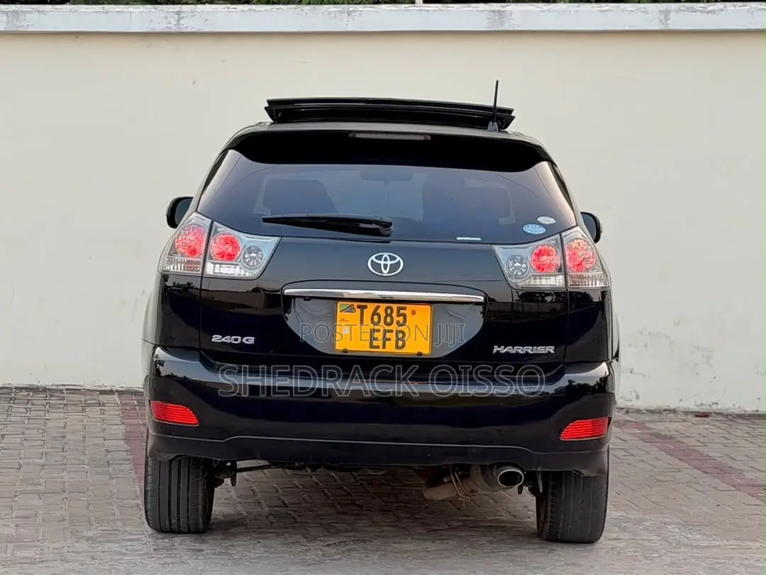 Toyota Harrier 2008 Black