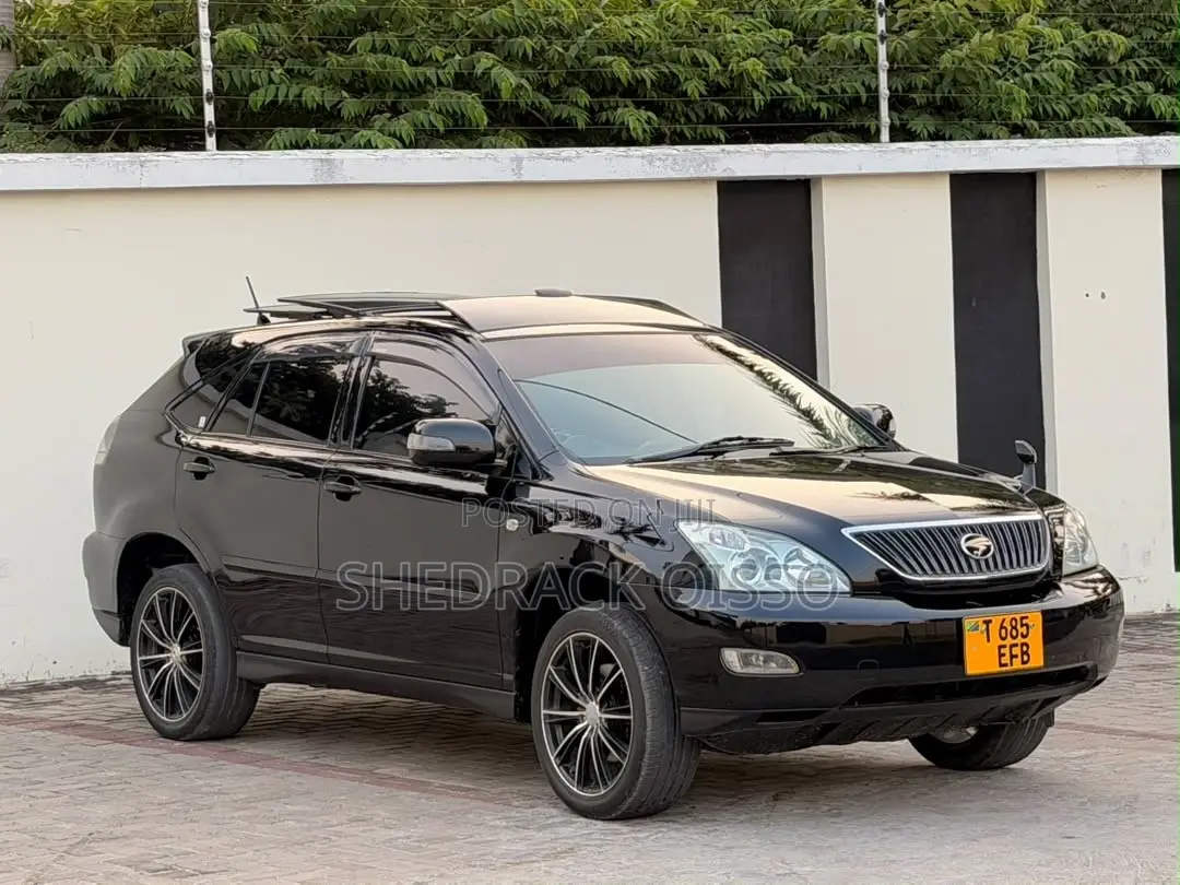 Toyota Harrier 2008 Black