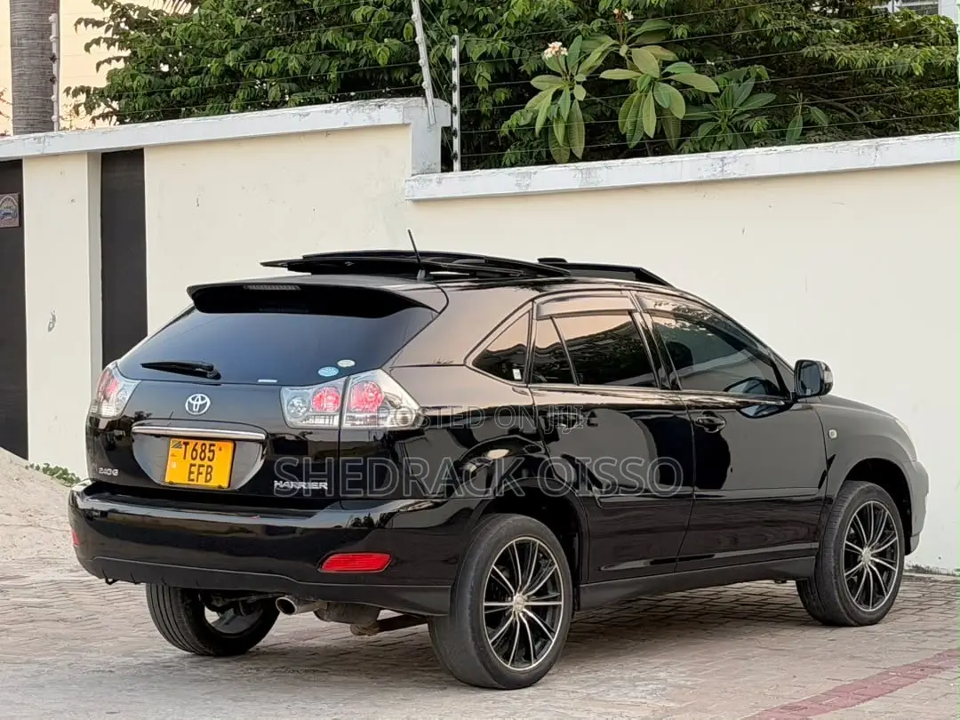 Toyota Harrier 2008 Black
