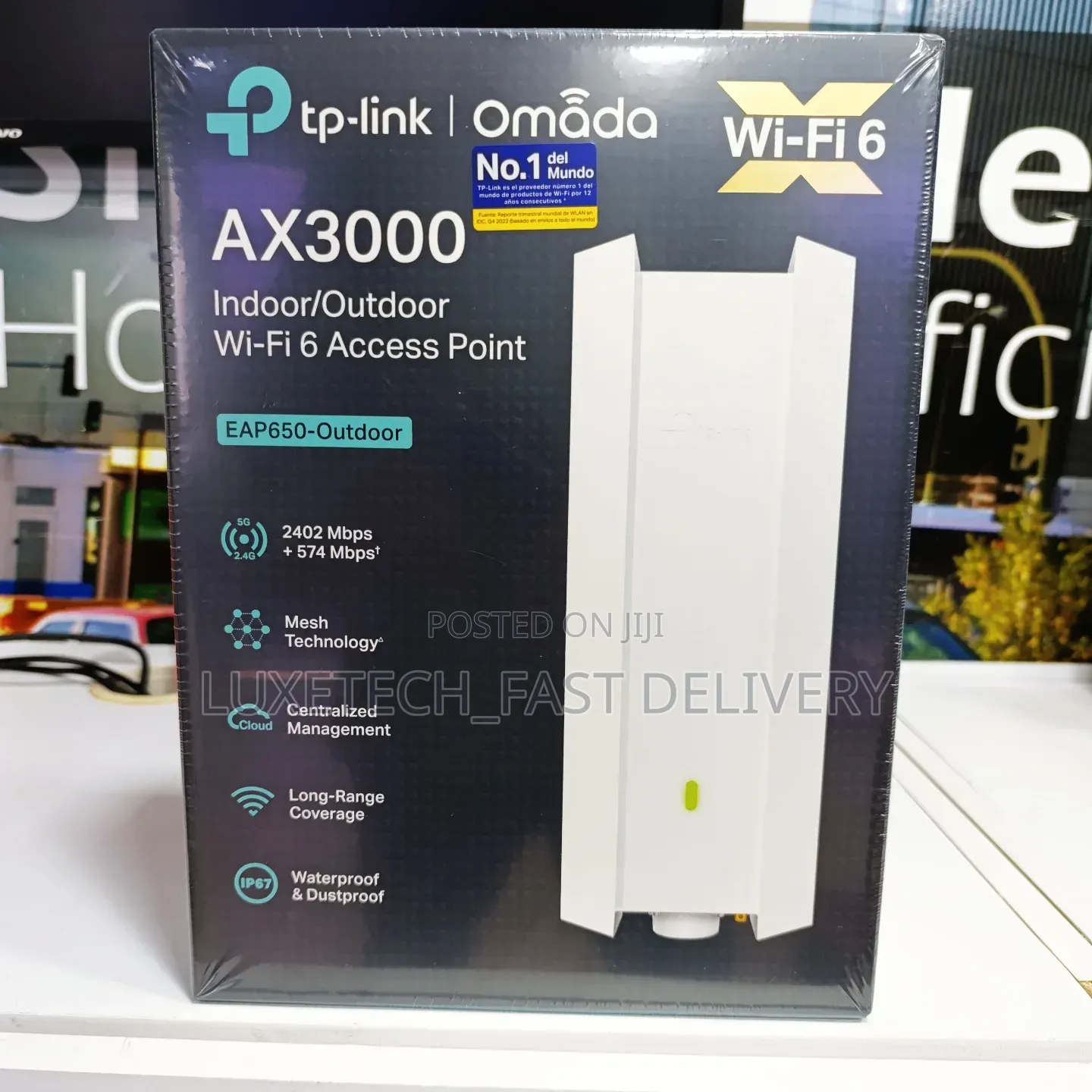 TP-Link Omada EAP650-Outdoor AX3000 WiFi 6 Access Point