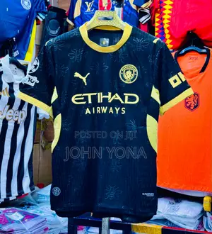 Manchester City Jersey Black